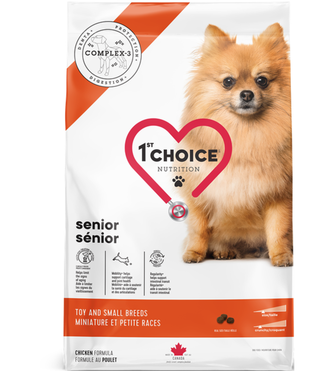1st Choice Senior Toy and Small Breeds Chicken Formula