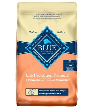 Blue Buffalo Life Protection Formula - Chiot Grande race au Poulet et riz brun