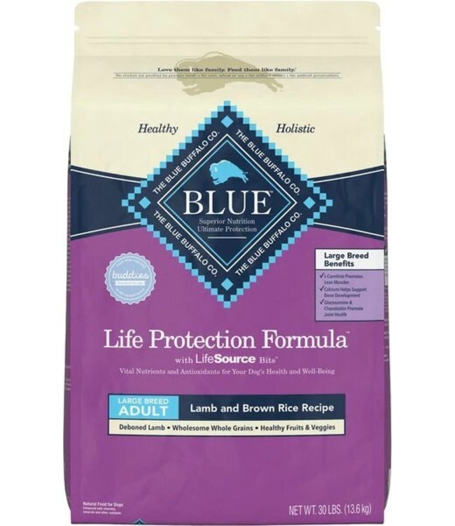 Blue Buffalo Life Protection Formula - Chien Grande race Agneau et riz brun