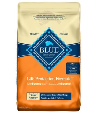 Blue Buffalo Life Protection Formula - Chien Grande race Poulet et riz brun