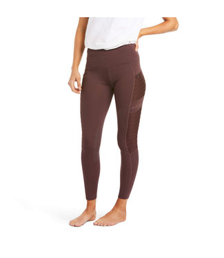 Ariat EOS moto Knee patch Legging - Mahogany