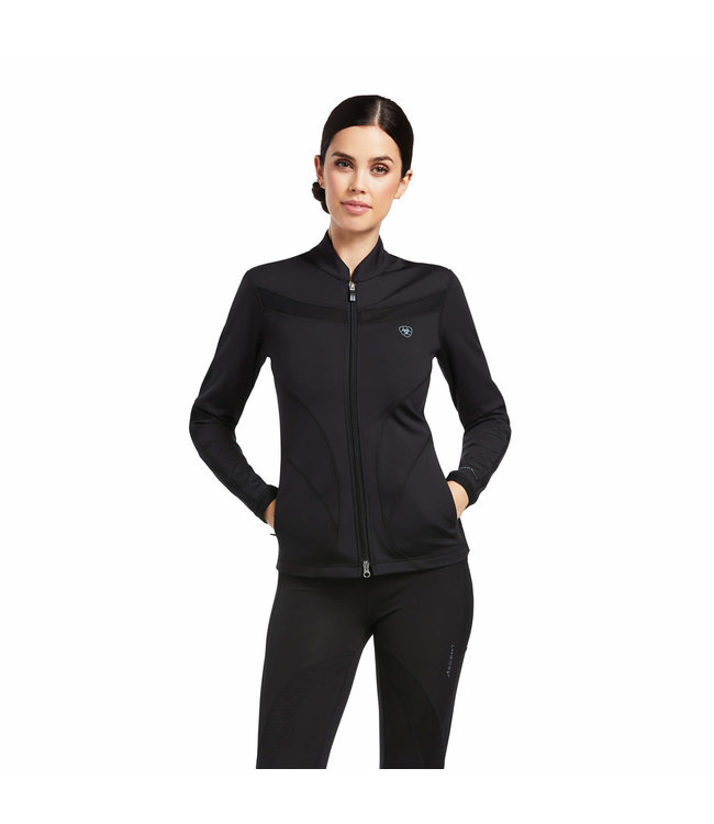 Ariat Ascent black zipper sweater