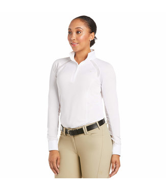 Ariat Sunstopper Pro 2.0 shirt with white zip