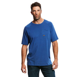 Ariat T-Shirt de travail Rebar Cotton Strong pour homme