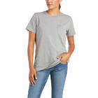 Ariat T-Shirt de travail Rebar Cotton strong pour femmes