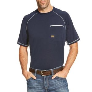 Ariat T-Shirt de travail Rebar Sunstopper pour hommes