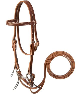 Weaver Miniature horse bridle with reins and bit