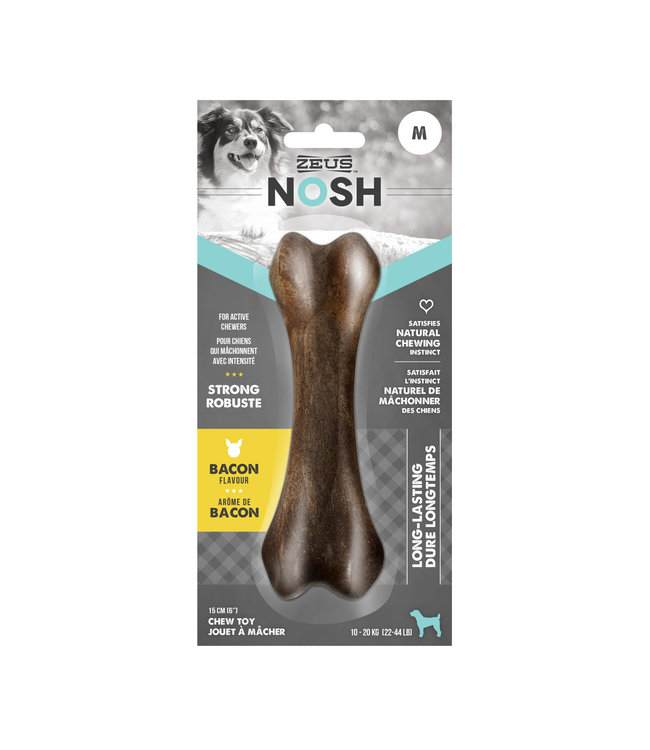 Zeus Os à mâcher robuste Nosh moyen