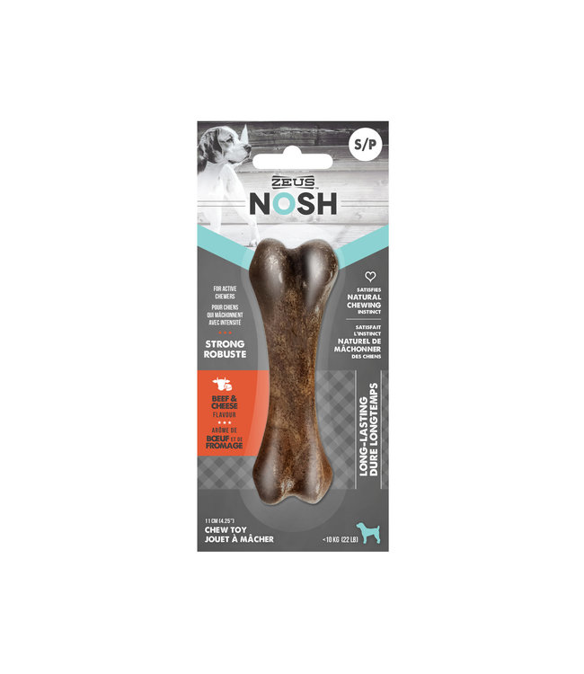 Zeus Os à mâcher robuste Nosh petit