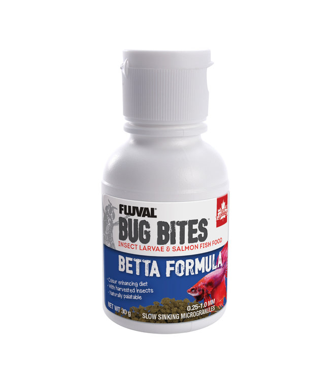 Fluval Microgranulés Bug Bites pour bettas