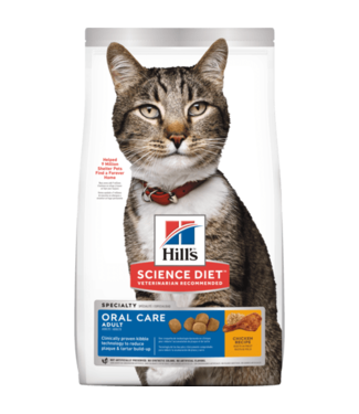 Hill's Science Diet Nourriture pour chat - Soins dentaires