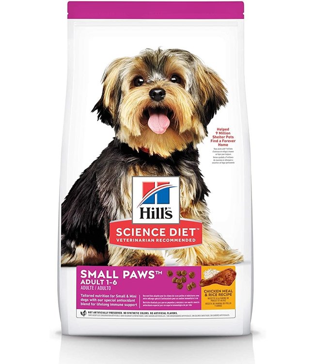 Hill's Science Diet Chien adulte Small Paws au Poulet