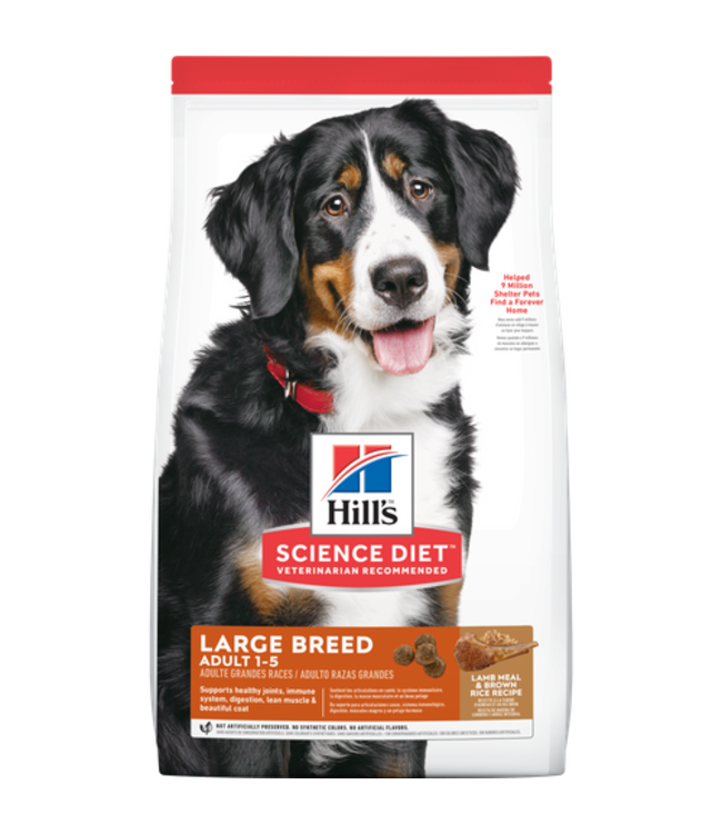 Hill's Science Diet Large breed adult dog with lamb
