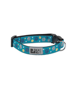 RC Pets Fresh Tracks Teal Clip Collar