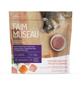 Faim Museau Chat Poulet & Saumon