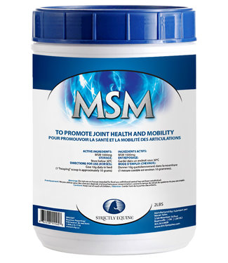 Strictly equine MSM Joint health