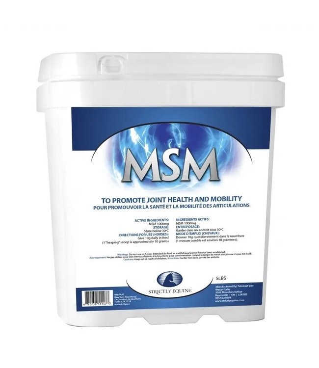 Strictly equine MSM Joint health