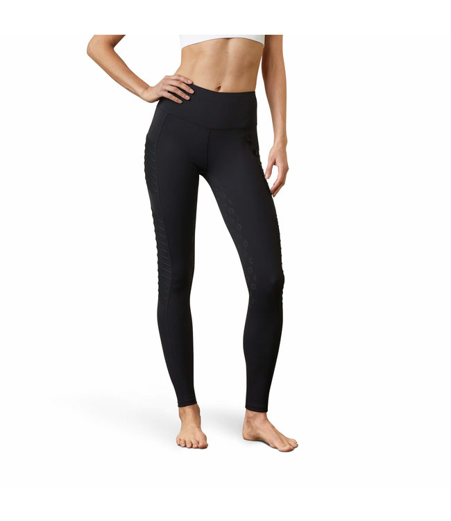 Ariat EOS Moto Full seat Leggings  - Black