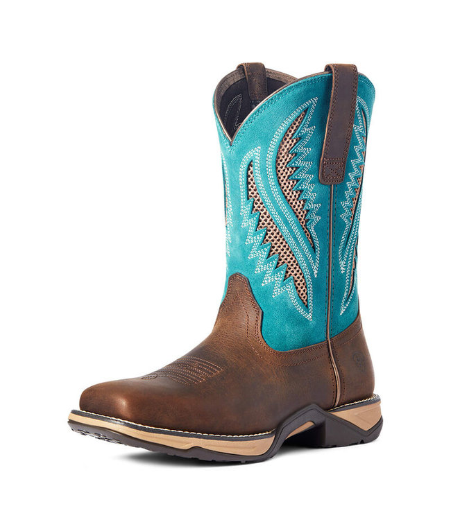 Ariat Bottes Western Anthem VentTEK Chocolate Chip