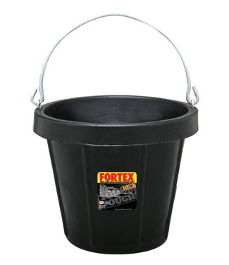 Fortex Seau en caoutchouc Robuste