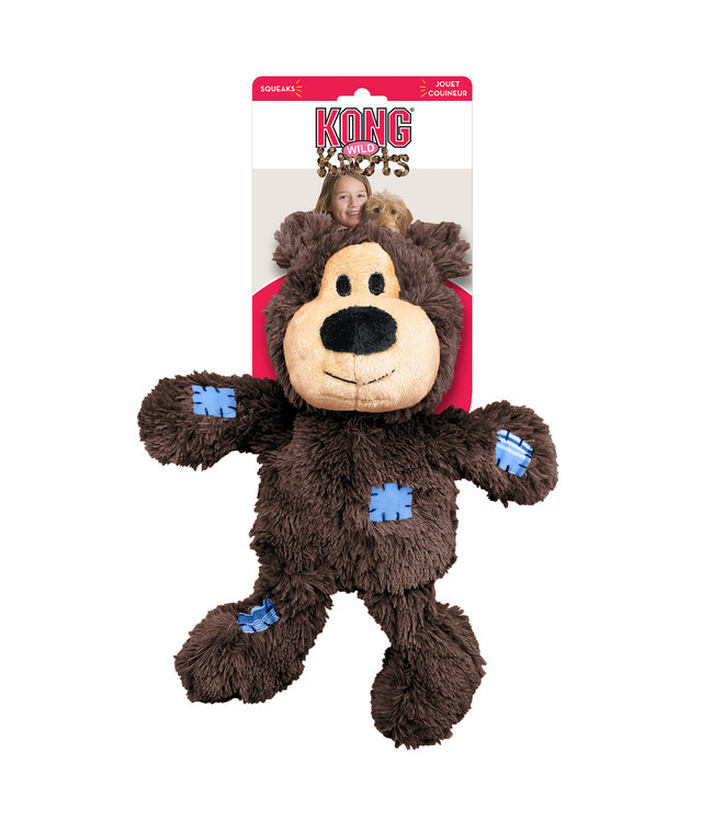 KONG Peluche pour chien KNOTS Paddock Animal