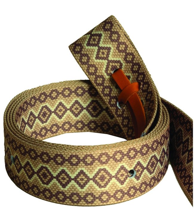 Western Rawhide Straps with patterns