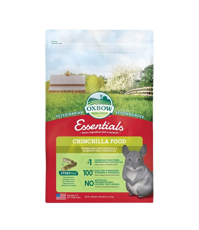 Oxbow Nourriture pour chinchillas