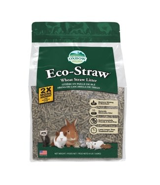 Oxbow Litière Eco-straw de granules de blé