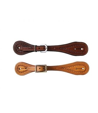 Country Legend Spur straps with edging