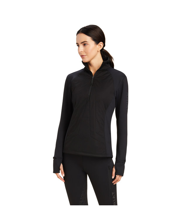 Ariat Venture black 1/2 zip shirt