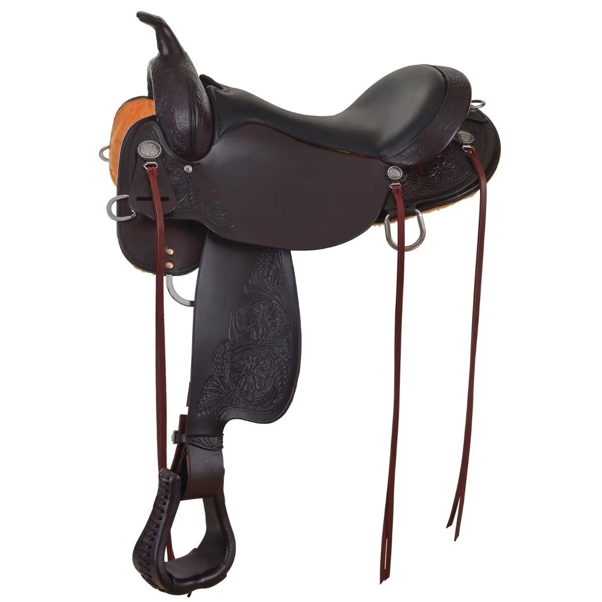 HIGH HORSE PAR CIRCLE Y Selle Mesquite walnut Paddock Animal