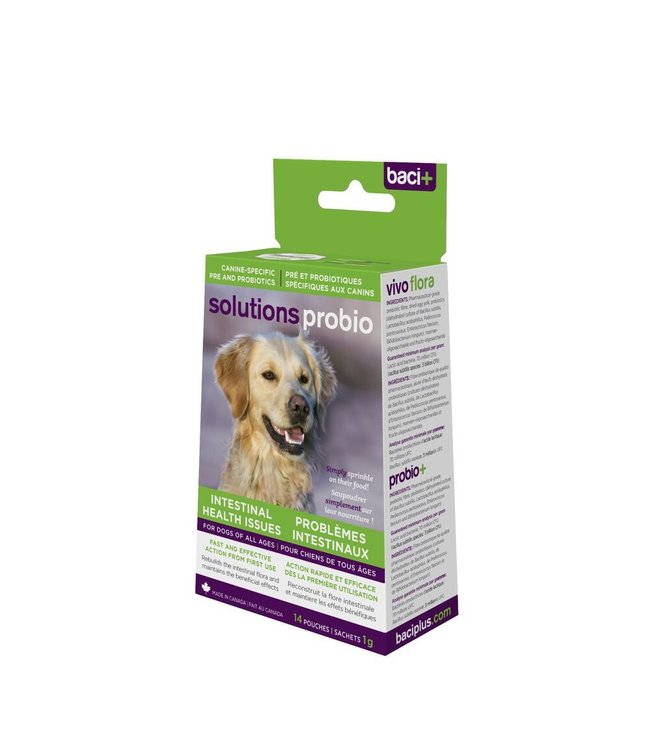 Baci+ Probio Vivo Flora solutions for dogs
