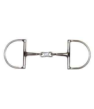 Shires Equestrian Double-curved D-bit French Link Hunter