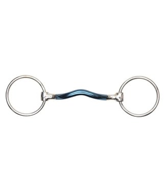 Shires Equestrian Loose ring medium port bits