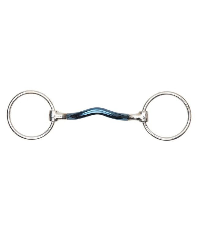 Shires Equestrian Loose ring medium port bits