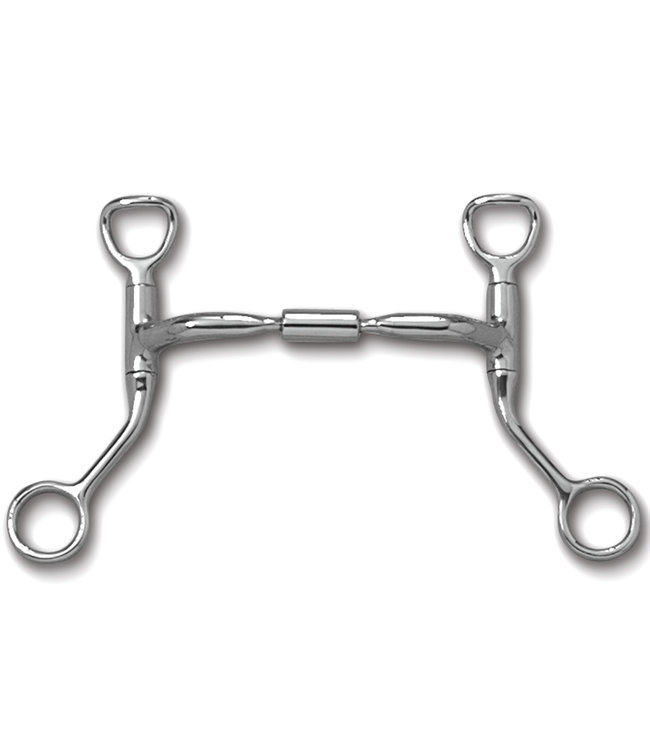 MYLER Shank sweet iron Level 1 Snaffle Wide Barrel Bit