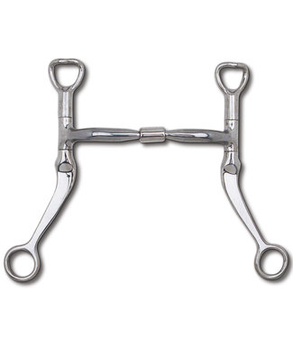 MYLER Flat Shank Sweet Iron Snaffle Level 1 Copper bits