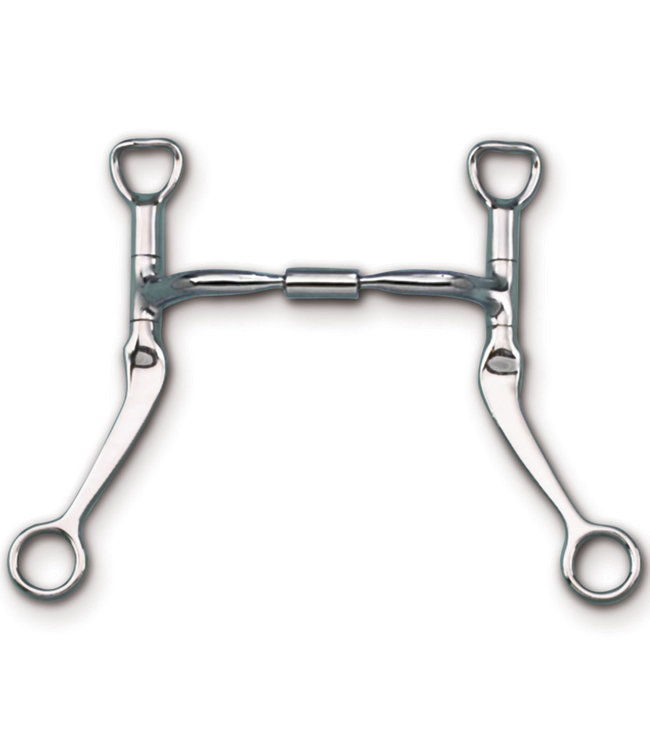 MYLER Mors Flat Shank Comfort snaffle Wide Barrel Niveau 1