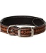 Weaver Aztec leather collar for dogs