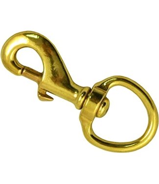 Harness Hardware Brass clip