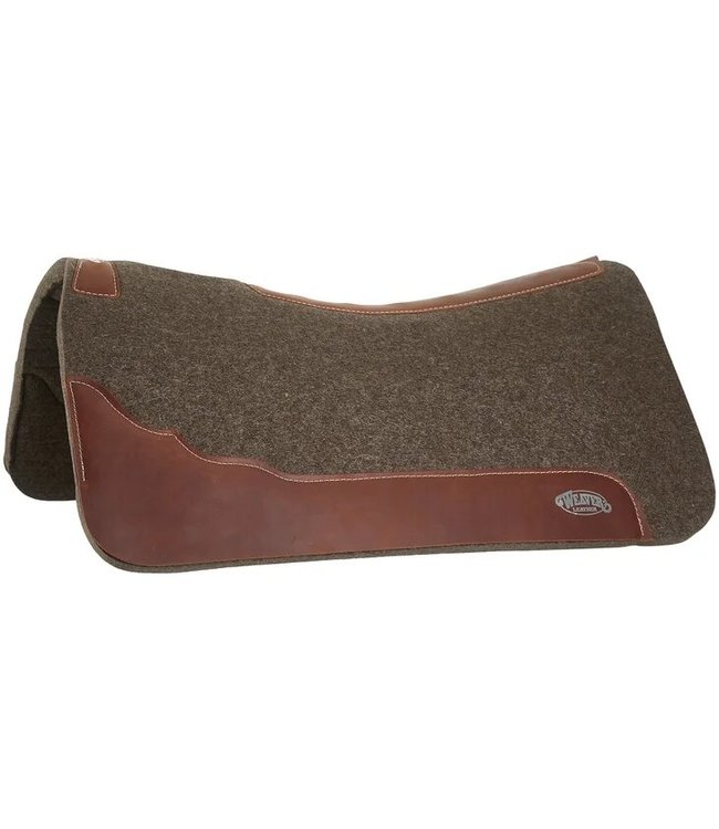Weaver Premium Contoured 100% Wool Felt Saddle Pad