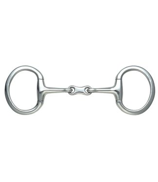 Shires Equestrian Mors French link Eggbutt Double brisure