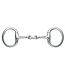 Shires Equestrian French link Eggbutt Double curved bit