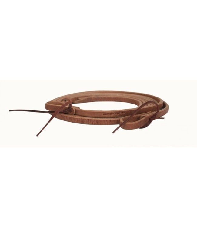 Western Rawhide WaterLoops 7ft leather long reins