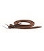 Western Rawhide Long leather reins Latigo ties 8pi