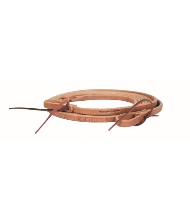 Western Rawhide Split Signature long reins