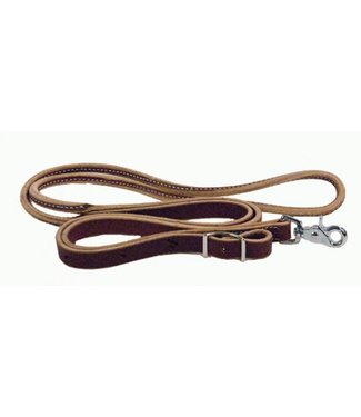 Western Rawhide Latigo Roping 7ft Leather Side Reins