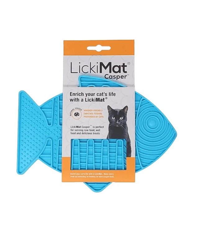 LickiMat Fish licking pad for cats