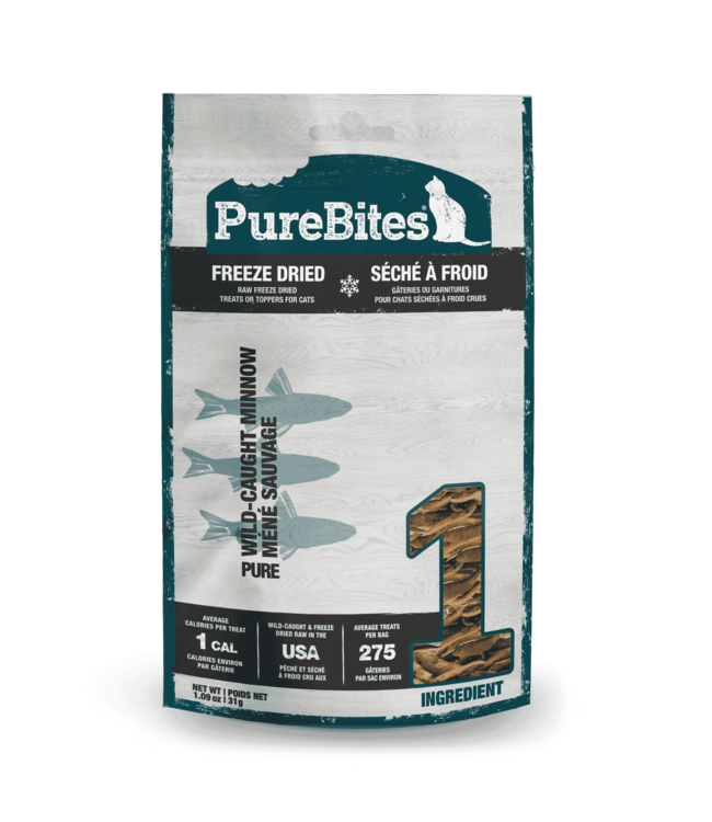 PureBites Freeze Dried Minnow for Cats