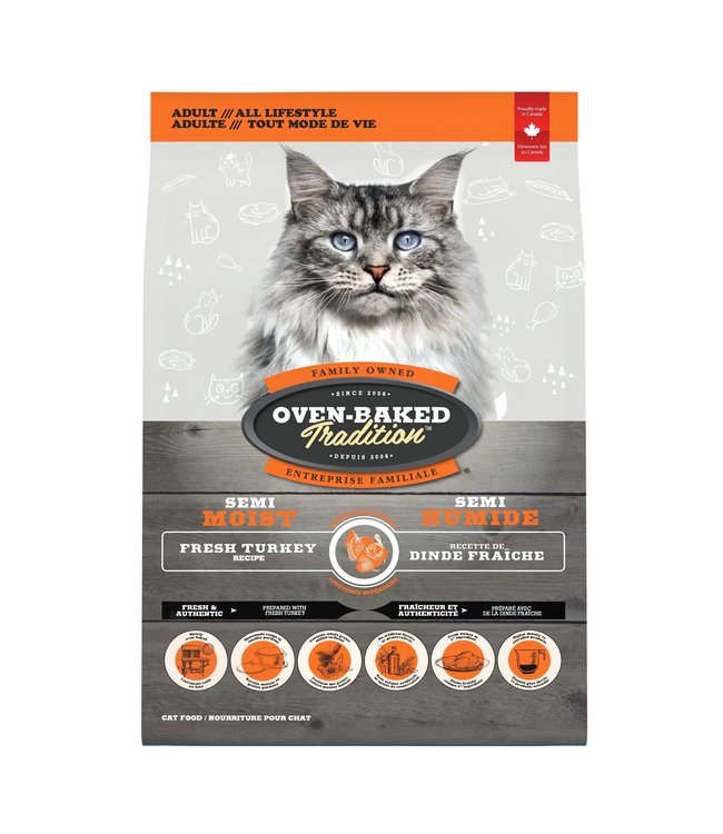 Oven-Baked Tradition Nourriture Semi-Humide pour chats